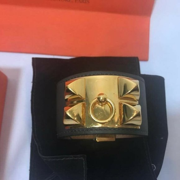 Hermes Collier De Chien Bracelet Gold Hardware - Picture 3 of 11